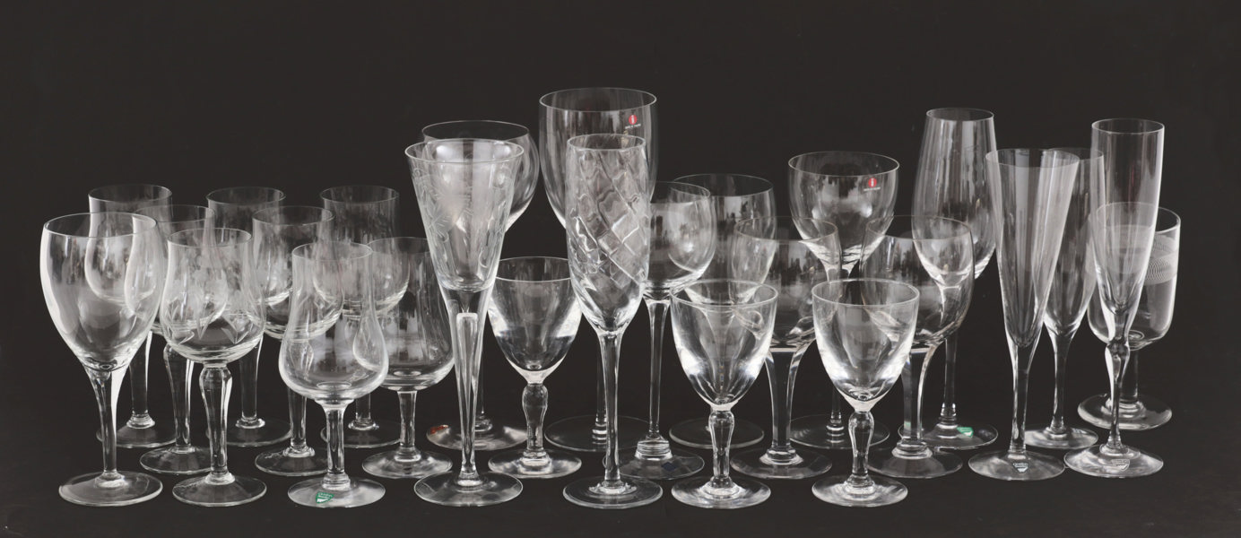 Vin- och champagneglas 26 delar