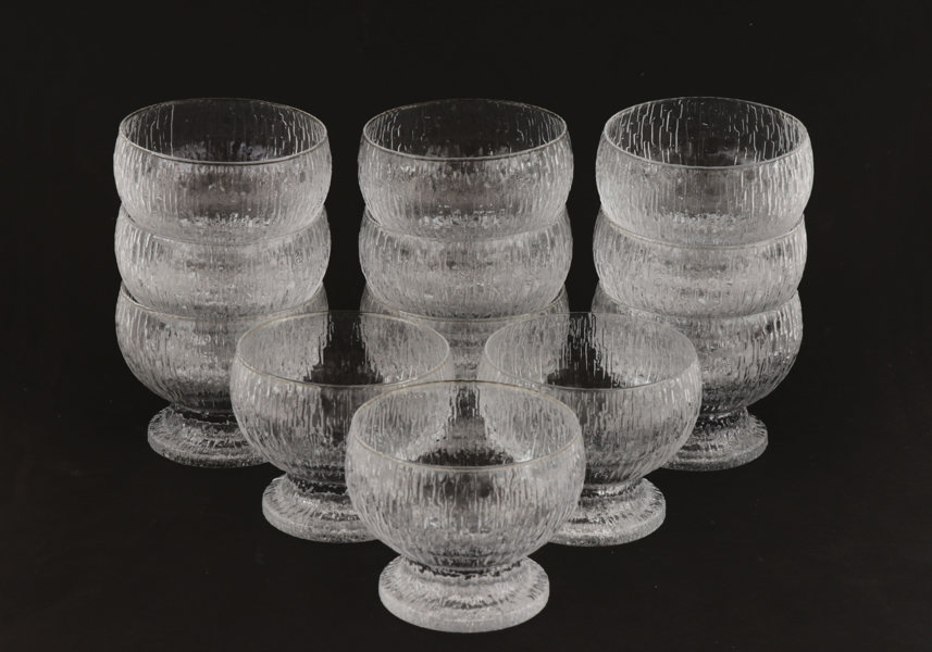 Dessertskålar 12st, "Kekkerit", Iittala