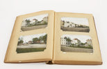Brevkortsalbum med ca.153st vykort, 1900-talets första hälft