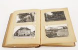 Brevkortsalbum med ca.153st vykort, 1900-talets första hälft