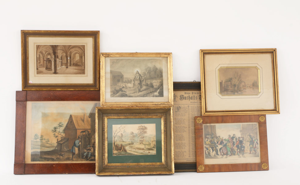 Konst och grafik 7 delar, 17/1800-tal