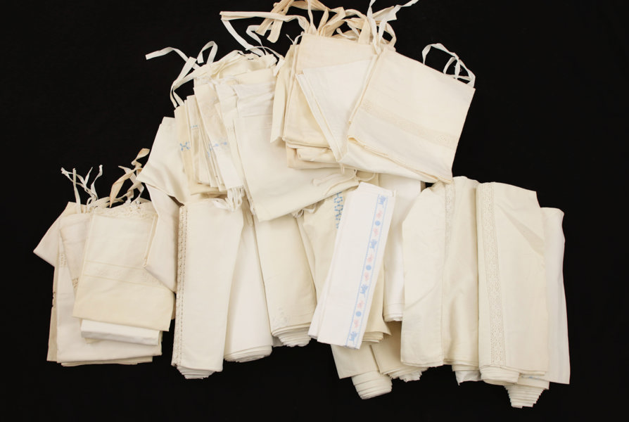 Parti lakan och örngott