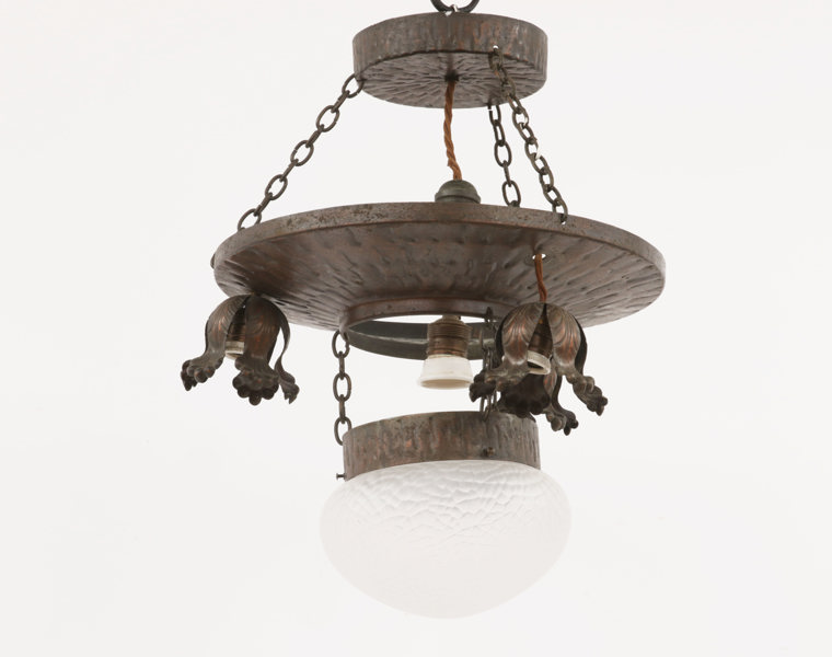 Taklampa, jugend, 1900-talets början