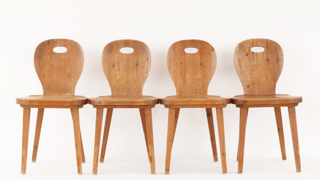 Stolar 4st, omkring 1900-talets mitt