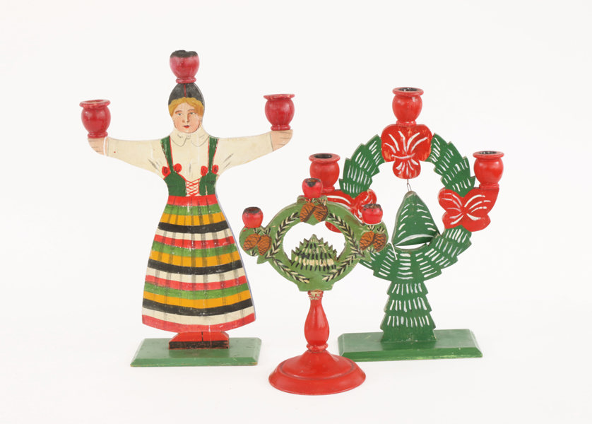 Kandelabrar 3st, 1900-talets första hälft