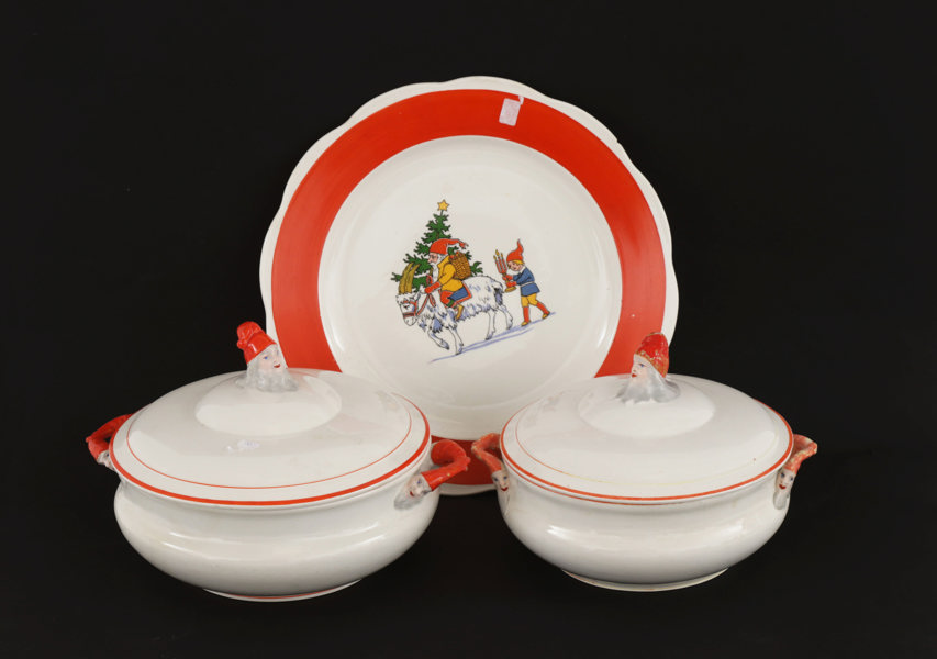 Julporslin 3 delar, 1900-talets första hälft