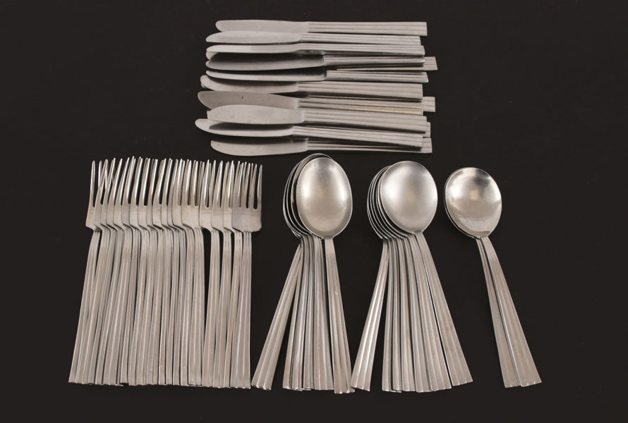 Bestickservisdelar, "Thebe", Folke Arström för Gense