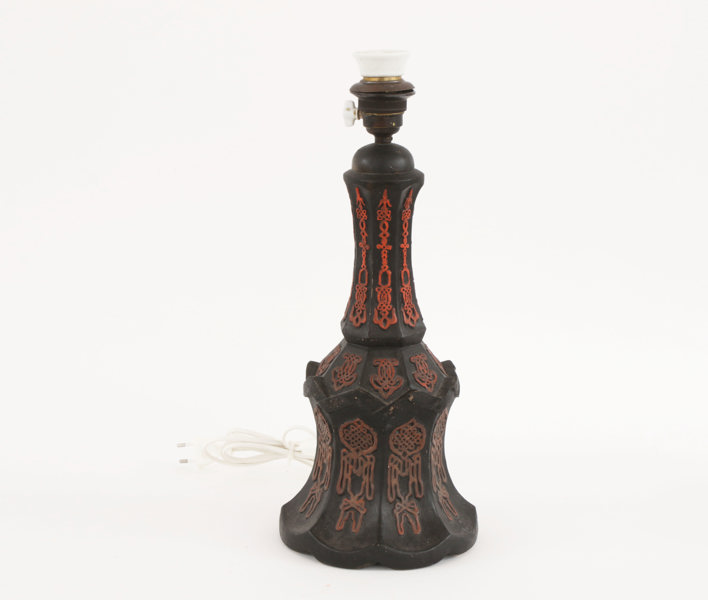 Bordslampa, Höganäs, 1800-tal