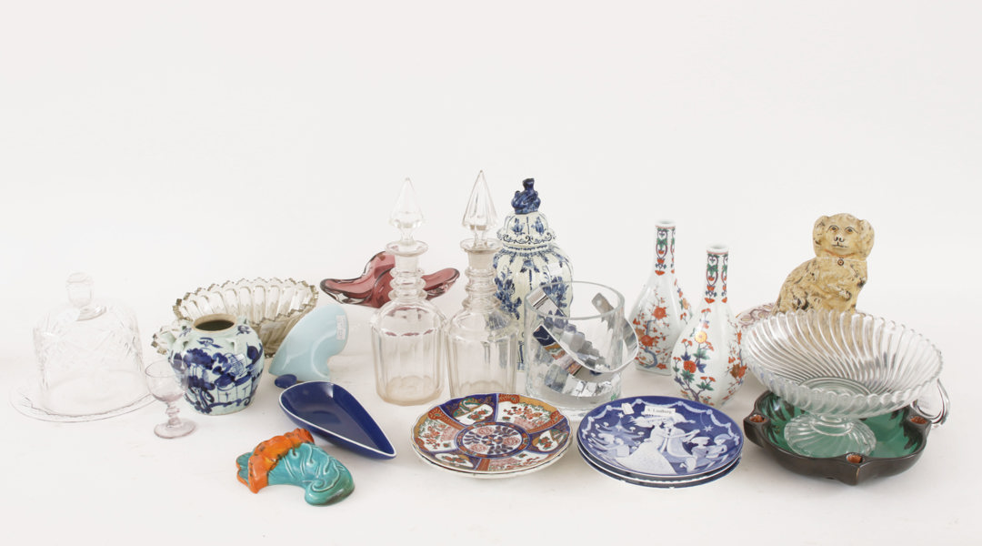 Parti glas och keramik