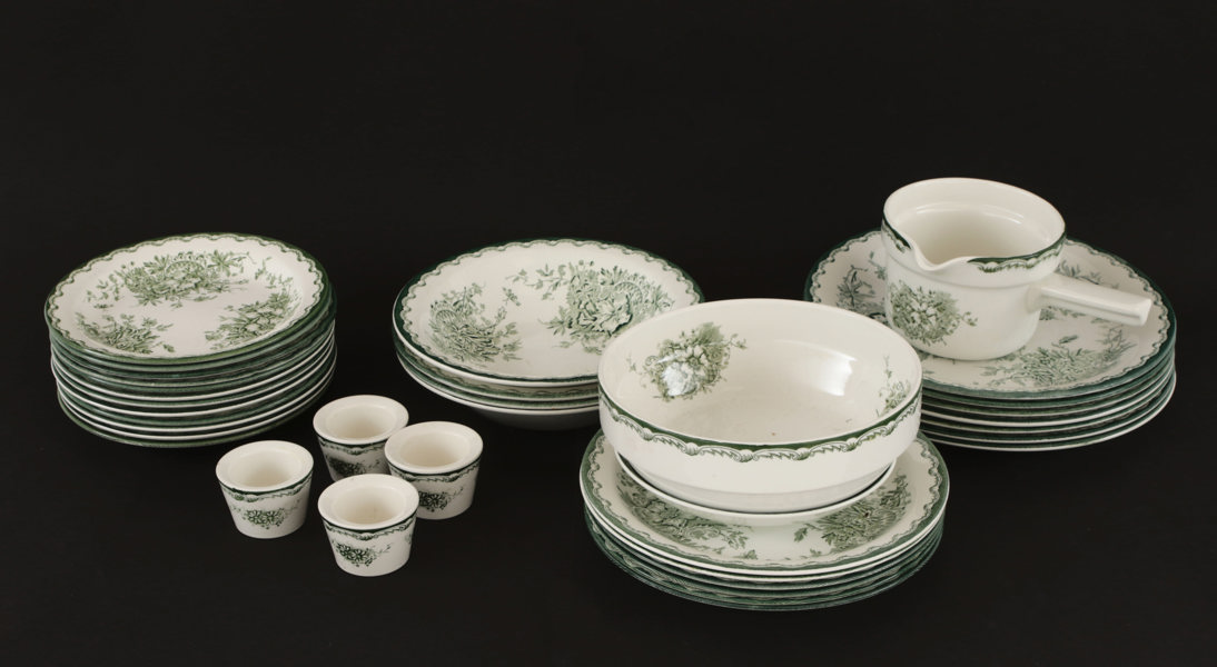 Matservisdelar, "Grön Anna", Rörstrand