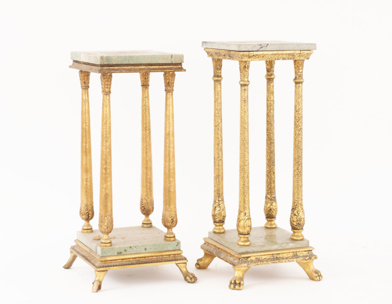 Piedestaler 2st, empirestil, 1900-tal