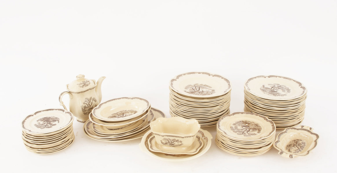 Servisdelar, "Tibet", Gefle, 1900-talets första hälft