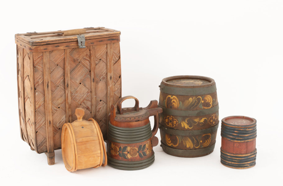 Allmogeföremål 5 delar