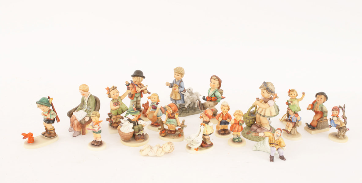 Figuriner 20st, Goebel, Tyskland, flertalet "Hummel"