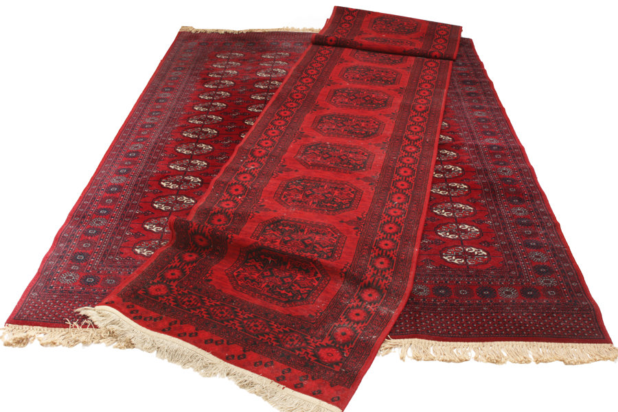 Maskinvävda mattor 2st