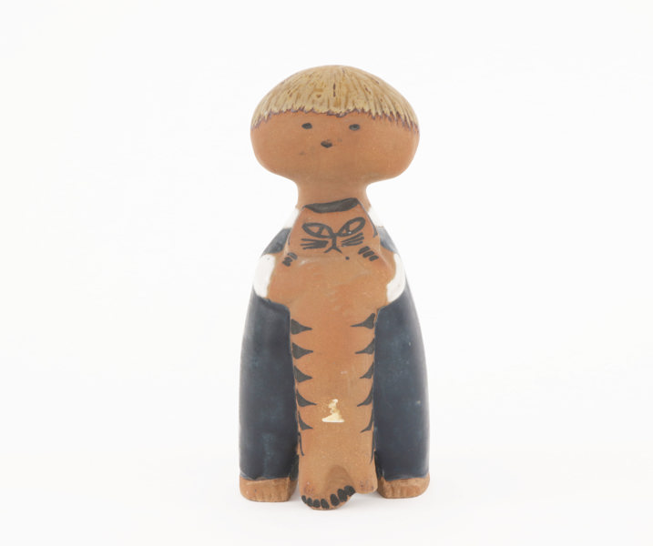 Figurin, "Pelle", Lisa Larson för Gustavsberg