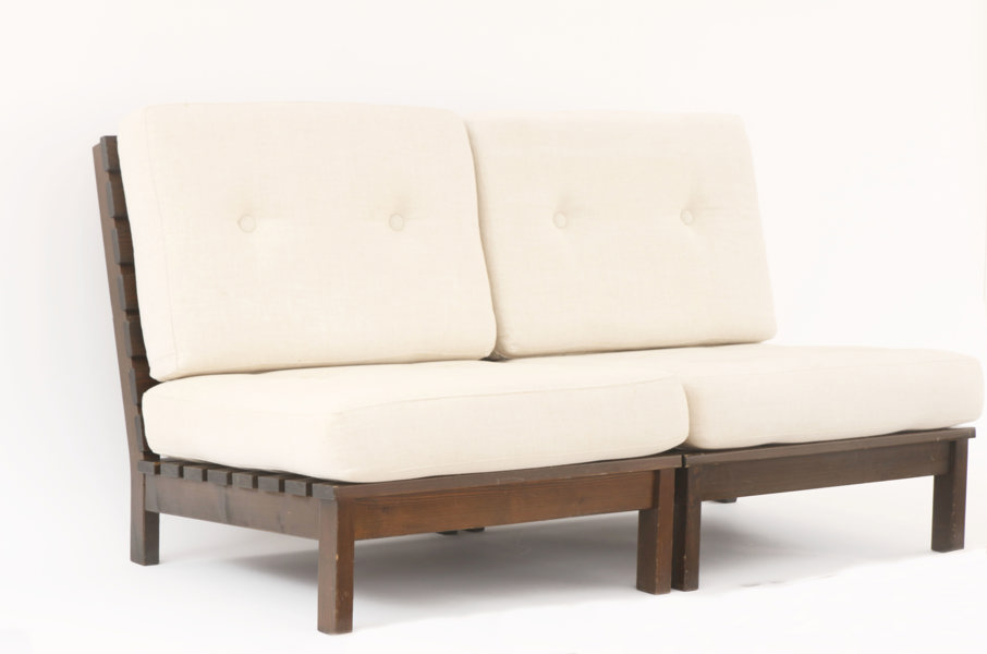 Modulsoffa/fåtöljer fem i sektioner, 1900-talets andra hälft