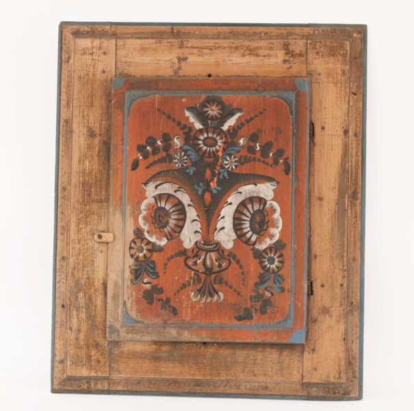 Skåpdörr, allmoge, Dalarna, omkring år 1800