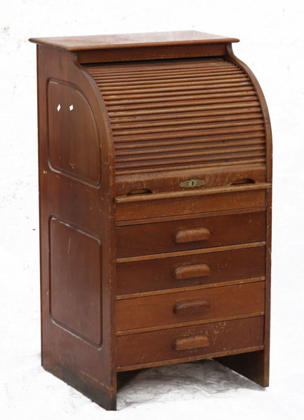 Skrivmöbel med jalusi, 1900-talets första del