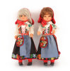 Dockor 2st, iklädda Dala-Floda dräkter
