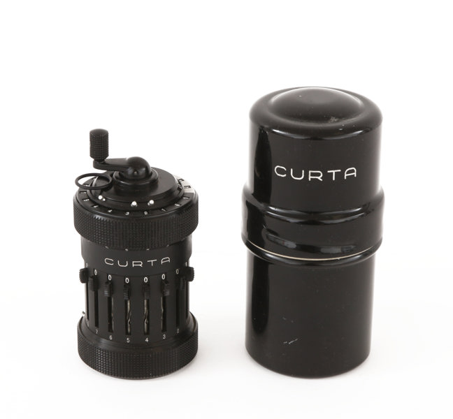 Räknemaskin, "Curta", type 1, System Curt Herzstark, Liechtenstein
