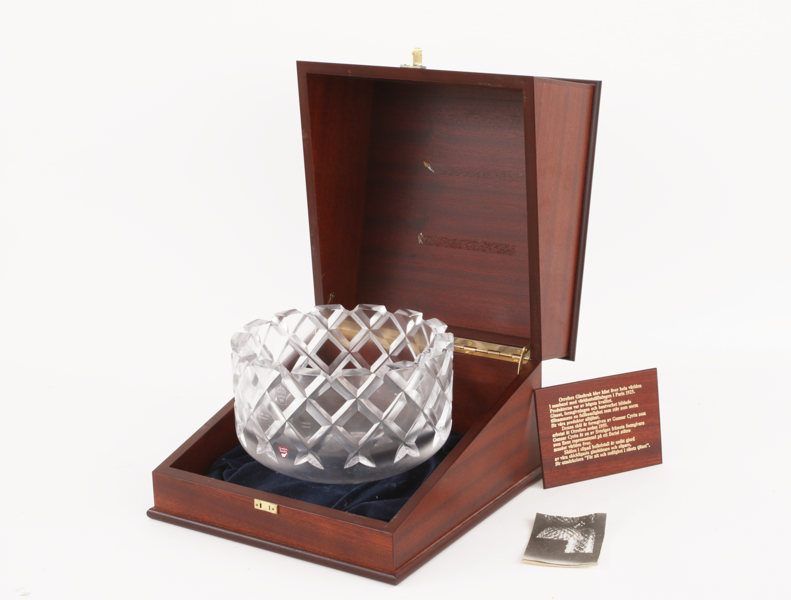 Skål, "Sofiero", Gunnar Cyrén för Orrefors