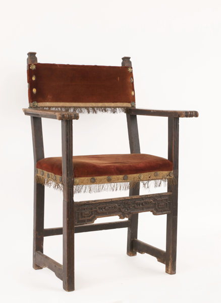 Karmstol, barock, Spanien, 16/1700-tal