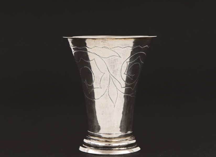 Bägare i silver, Johan Petter Hörling, Enköping, 1817