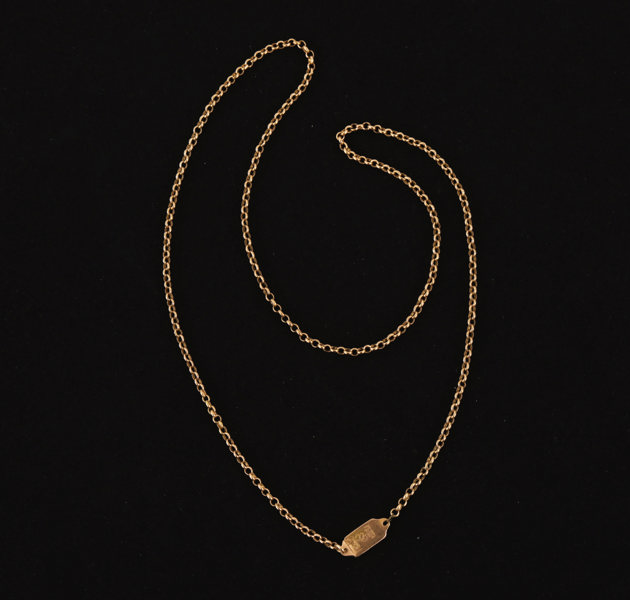 Halsband i 18k, 1800-tal
