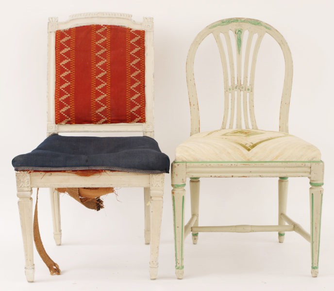 Stolar 2st, gustavianska, 17/1800