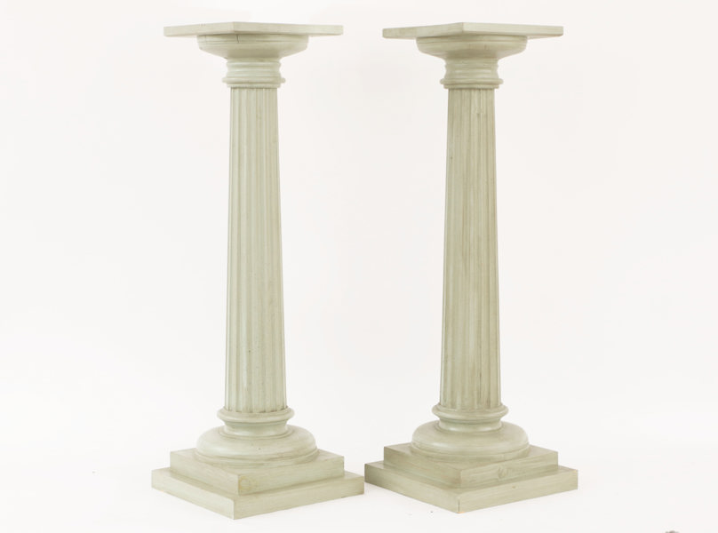 Piedestaler ett par, gustaviansk stil, 1900-tal