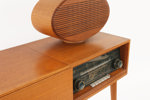 Radiomöbel med skivspelare, "Tango", Skantic, 1960-tal
