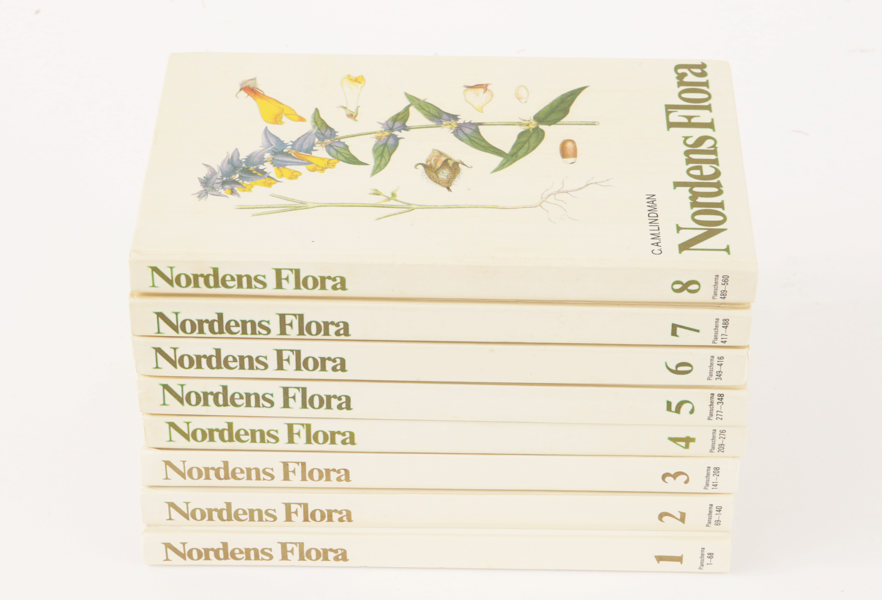 8 band, "Nordens Flora", 1970-tal