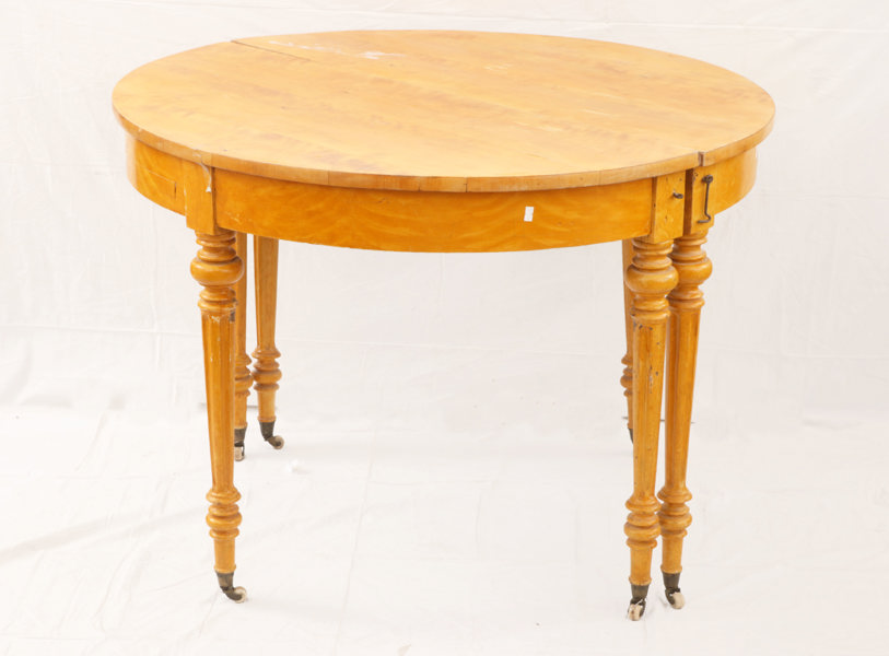 Matbord, 1800-talets slut