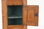Vägghörnskåp, allmoge, 1800-tal