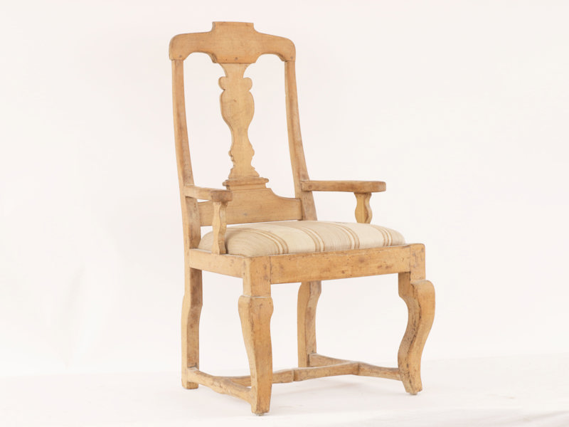 Karmstol, senbarock, 1700-tal