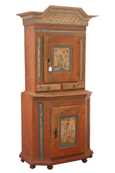 Skänkskåp, allmoge, daterat 1778