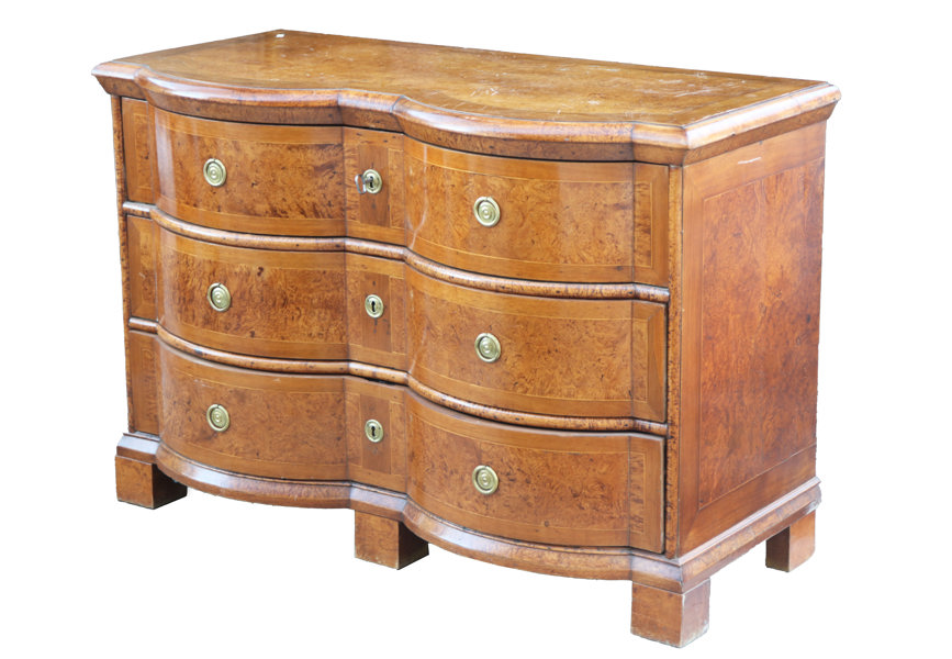 Byrå, senbarock, 1700-tal