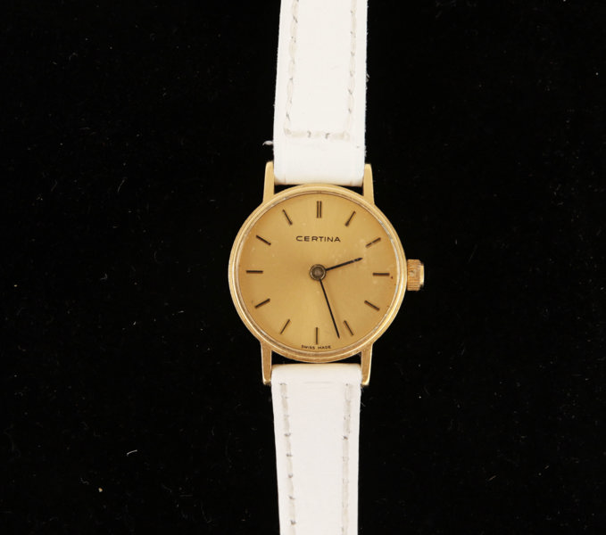 Damarmbandsur, Certina, 18k