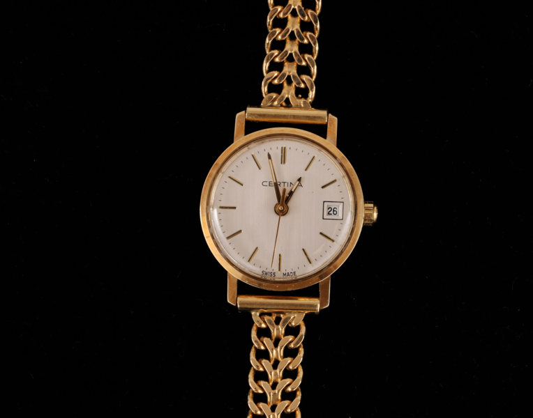 Damarmbandsur, Certina, 18k