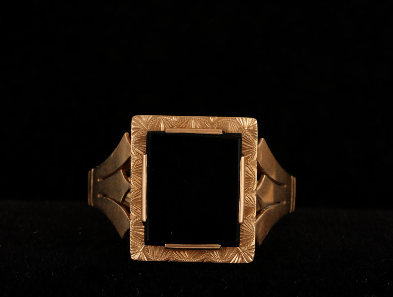 Klackring i 14k