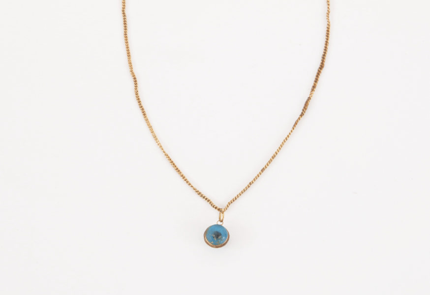 Halsband med hänge, 18k