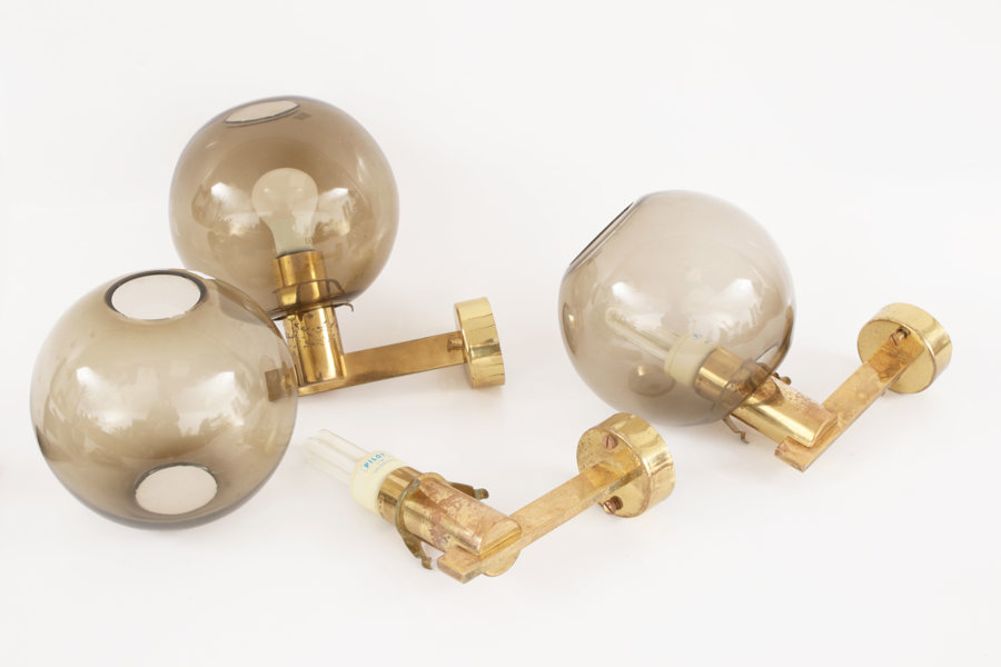 Vägglampor 3st, Hans Agne Jakobsson, Markaryd