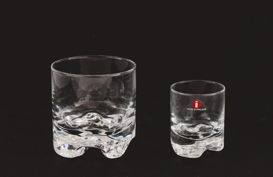Glasservisdelar, "Gaissa", Iittala