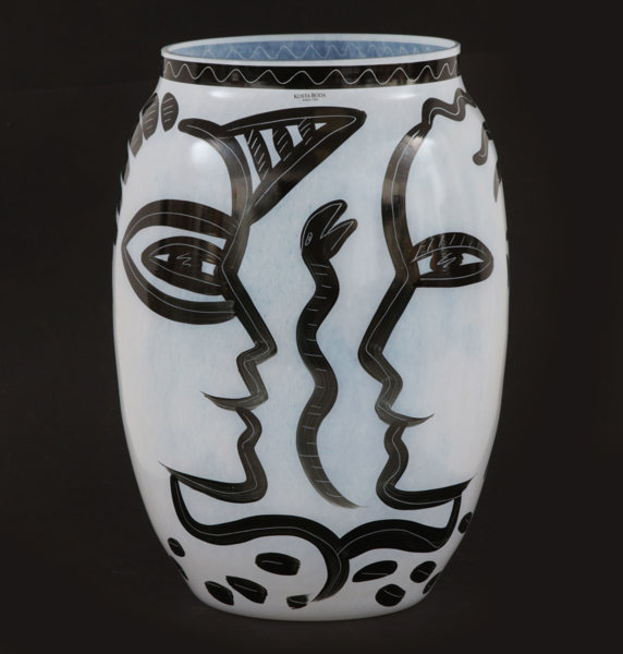 Vas, "Caramba", Ulrica Hydman Vallien för Kosta Boda