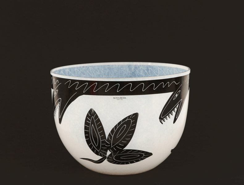 Skål, "Caramba", Ulrica Hydman Vallien för Kosta Boda