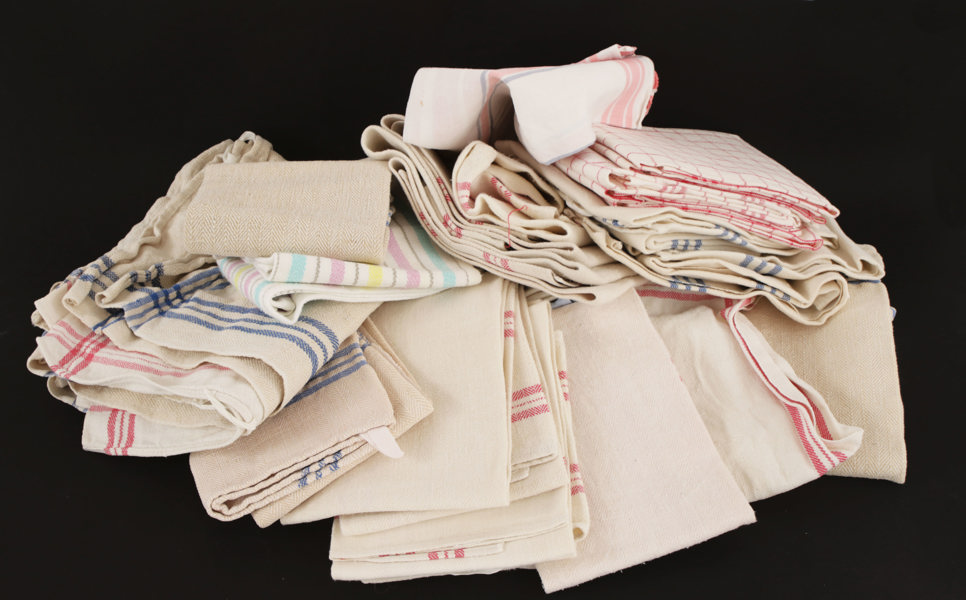 Parti handdukar, bl.a. hellinne
