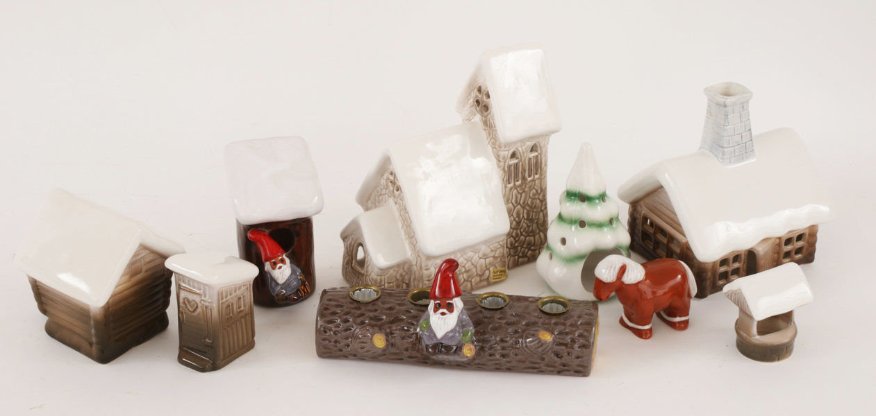 Lergods 9 delar, Rolf Berg, Torshälla