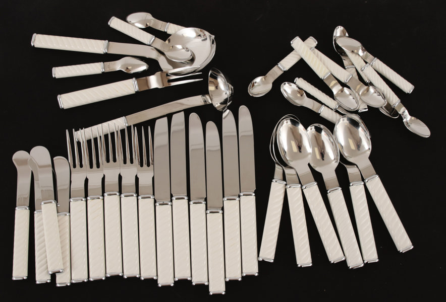 Bestickservisdelar, "Zigzag", Signe Persson Melin för Nilsjohan