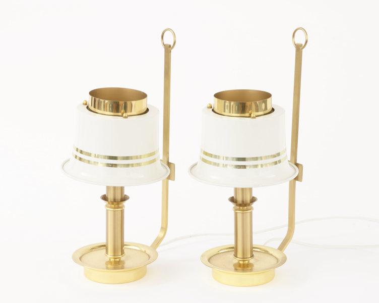 Bordslampor ett par, Nya ÖIA, 1900-talets slut